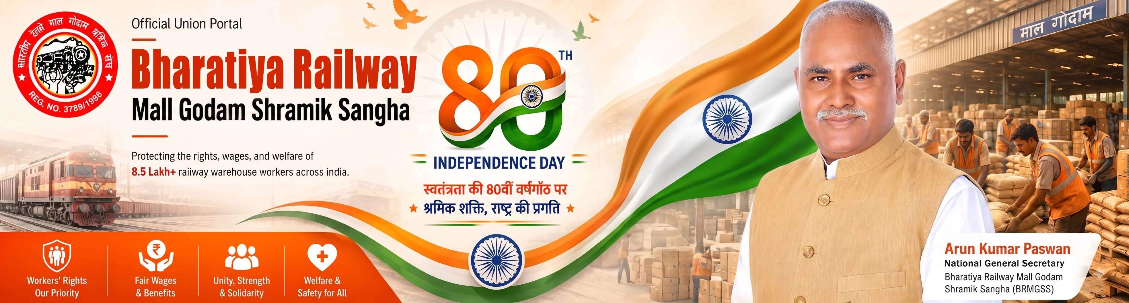 Bharatiya Railway Mall Godam Shramik Sangathan